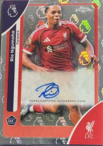 Rio Ngumoha 2025 Topps Chrome LogoFractor