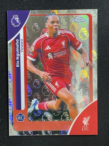 Rio Ngumoha 2025 Topps Chrome LogoFractor