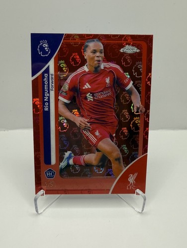 Rio Ngumoha 2025 Topps Chrome Logofractor /5