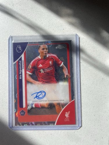 Rio Ngumoha 2025 Topps Chrome Logofractor