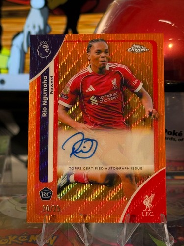 Rio Ngumoha 2025 Topps Chrome Orange /25