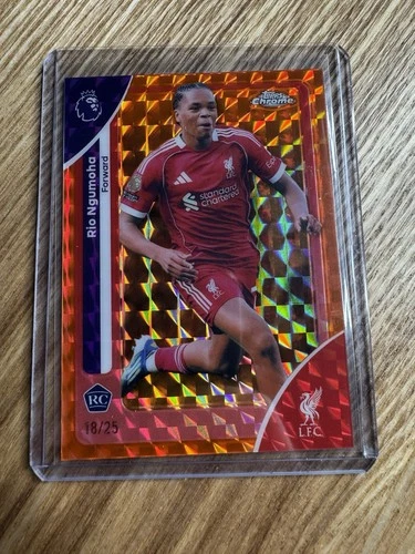 Rio Ngumoha 2026 Topps Chrome Orange /25
