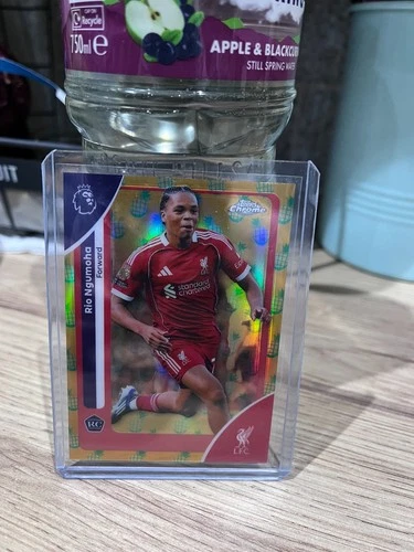 Rio Ngumoha 2026 Topps Chrome Pineapple Blast