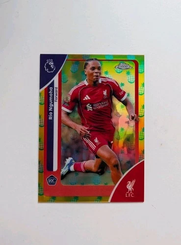 Rio Ngumoha 2026 Topps Chrome Pineapple Refractor