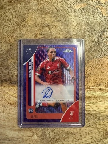 Rio Ngumoha 2025 Topps Chrome Premier League /75