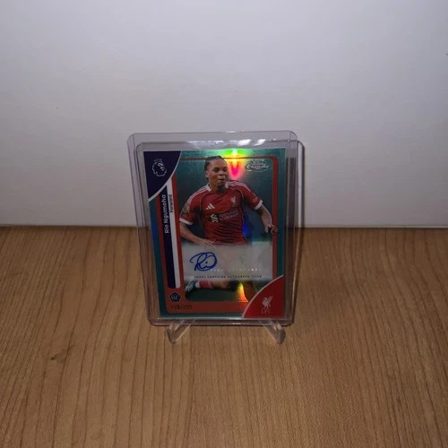 Rio Ngumoha 2026 Topps Chrome Premier League Aqua /199