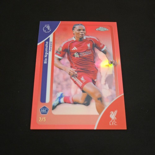 Rio Ngumoha 2026 Topps Chrome Premier League Colour Match 2/5