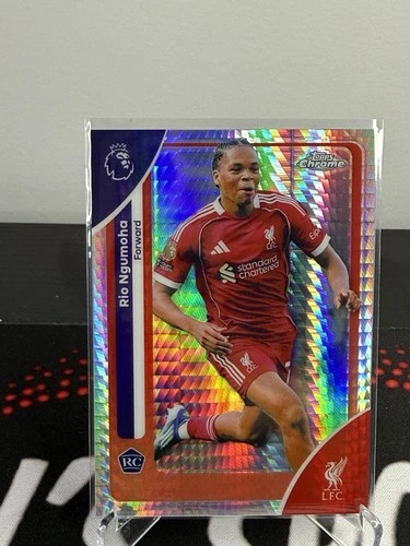 Rio Ngumoha 2025 Topps Chrome Prism Refractor #11