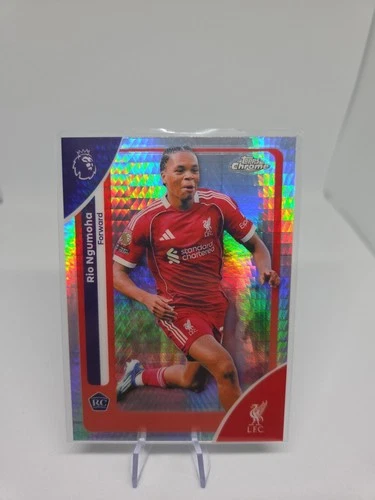 Rio Ngumoha 2025 Topps Chrome Prism Refractor
