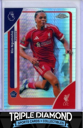 Rio Ngumoha 2025 Topps Chrome Prism Refractor