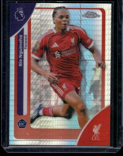 Rio Ngumoha 2026 Topps Chrome Prism Refractor