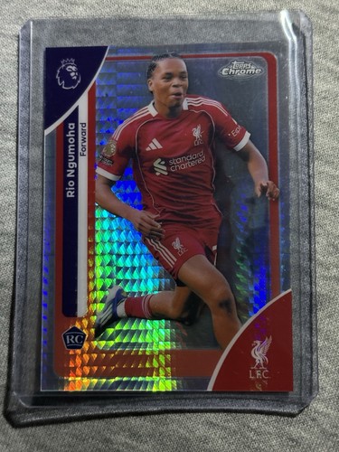 Rio Ngumoha 2025 Topps Chrome Prisma Refractor #11