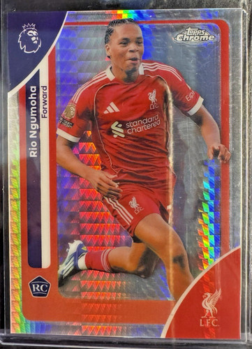 Rio Ngumoha 2025 Topps Chrome Prismatic Refractor