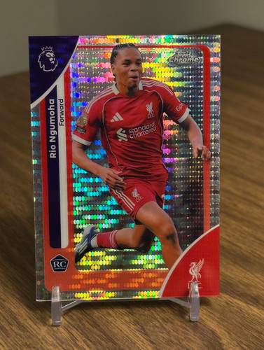 Rio Ngumoha 2026 Topps Chrome Pulsar Refractor
