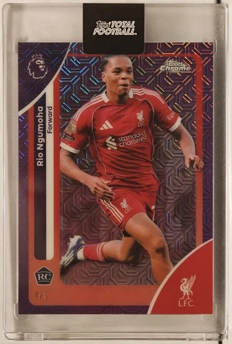 Rio Ngumoha 2025 Topps Chrome Purple Mojo /7