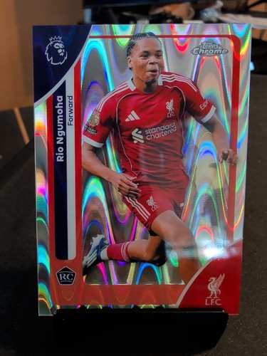 Rio Ngumoha 2025 Topps Chrome Raywave