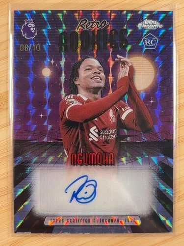 Rio Ngumoha 2026 Topps Chrome RayWave Refractor /10