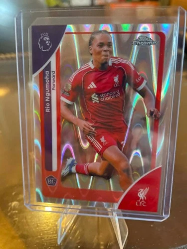 Rio Ngumoha 2025 Topps Chrome RayWave Refractor