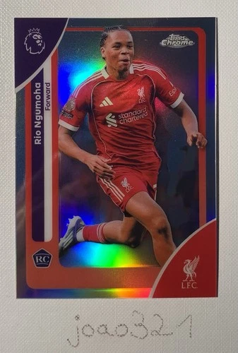 Rio Ngumoha 2026 Topps Chrome Refractor