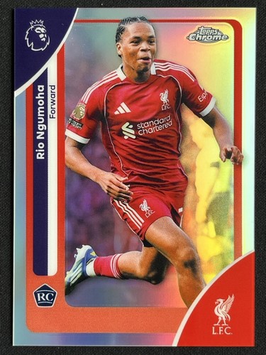 Rio Ngumoha 2026 Topps Chrome Refractor #112