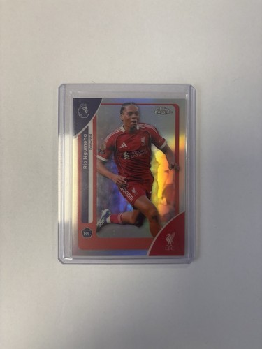 Rio Ngumoha 2025 Topps Chrome Refractor