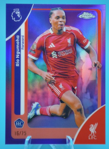Rio Ngumoha 2025 Topps Chrome Rifrattore /75