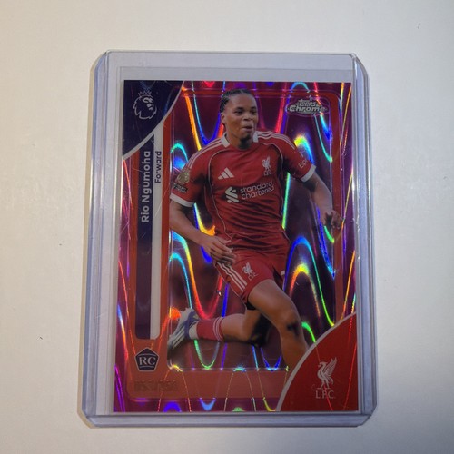Rio Ngumoha 2026 Topps Chrome Rosa RayWave /250