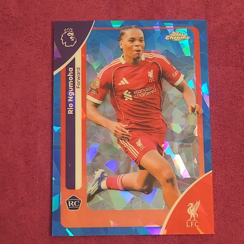 Rio Ngumoha 2026 Topps Chrome Sapphire