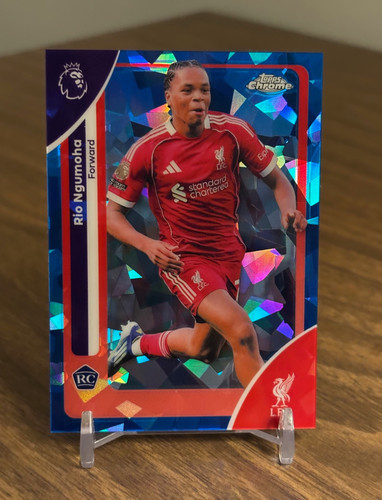 Rio Ngumoha 2026 Topps Chrome Sapphire #112