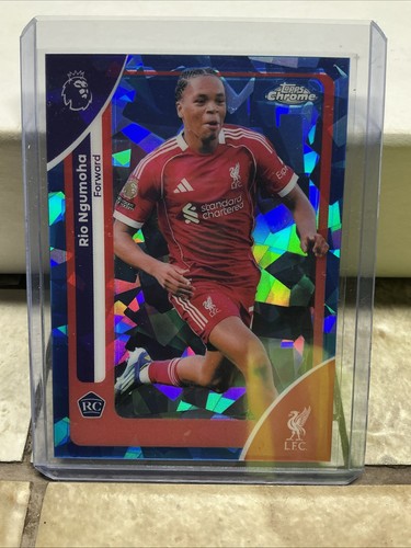 Rio Ngumoha 2026 Topps Chrome Sapphire #112