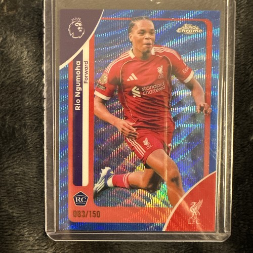 Rio Ngumoha 2026 Topps Chrome Sapphire /150
