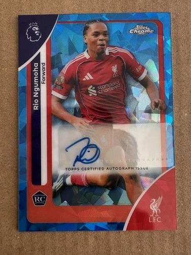 Rio Ngumoha 2025 Topps Chrome Sapphire
