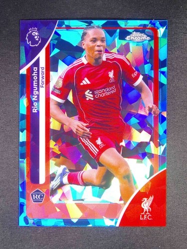 Rio Ngumoha 2025 Topps Chrome Sapphire Blue