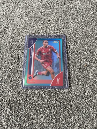 Rio Ngumoha 2026 Topps Chrome Teal /299
