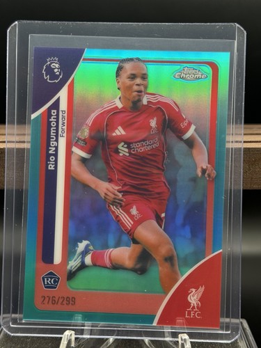Rio Ngumoha 2025 Panini Chrome Teal /299