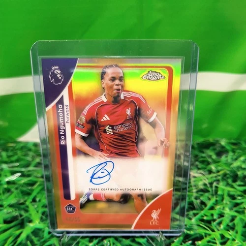 Rio Ngumoha 2026 Topps Chrome True Gold /50