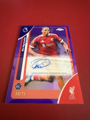 Rio Ngumoha 2026 Topps Chrome True Purple /75