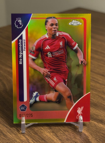 Rio Ngumoha 2026 Topps Chrome Yellow /275