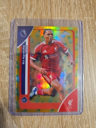 Rio Ngumoha 2025 Topps Chrome Yellow Refractor /275
