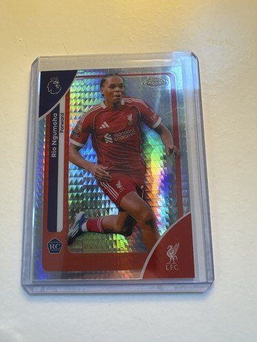 Rio Ngumoha 2025 Topps Cromo Premier League Prism Refractor