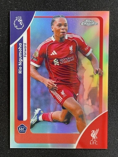 Rio Ngumoha 2025 Topps Cromo Premier League Refractor