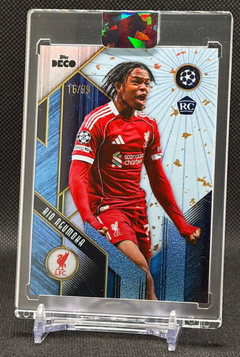 Rio Ngumoha 2025 Topps Deco Blue /99