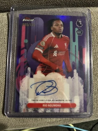 Rio Ngumoha 2025 Topps Finest /125