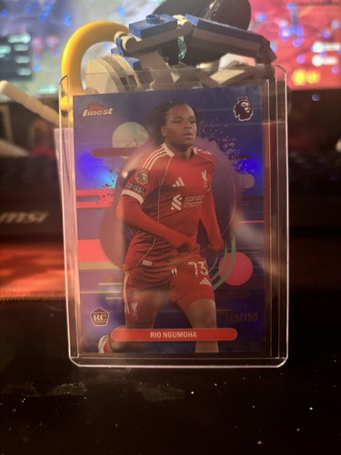 Rio Ngumoha 2025 Topps Finest /150