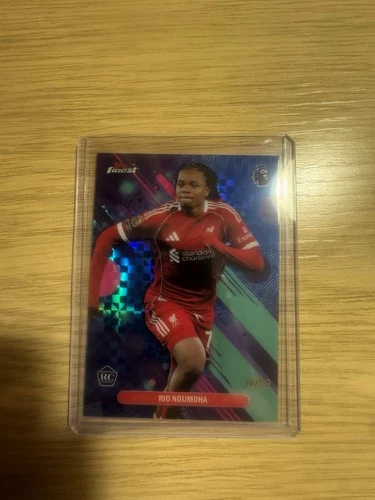 Rio Ngumoha 2026 Topps Finest Blue Mini-Diamond /99