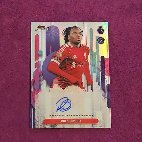 Rio Ngumoha 2026 Topps Finest Chrome