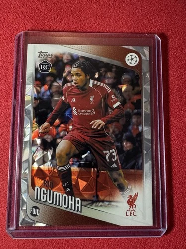 Rio Ngumoha 2025 Topps Flagship Diamante /26