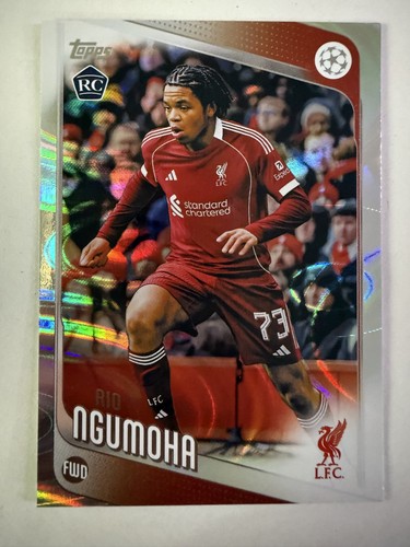 Rio Ngumoha 2025 Topps Flagship Raindrops