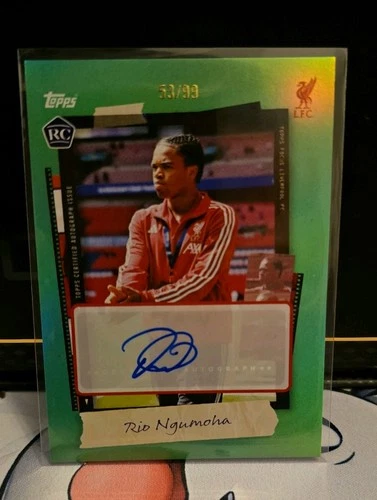 Rio Ngumoha 2026 Topps Focus Green /99