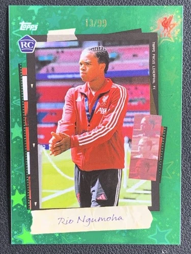Rio Ngumoha 2025 Topps Focus Green Stars /99